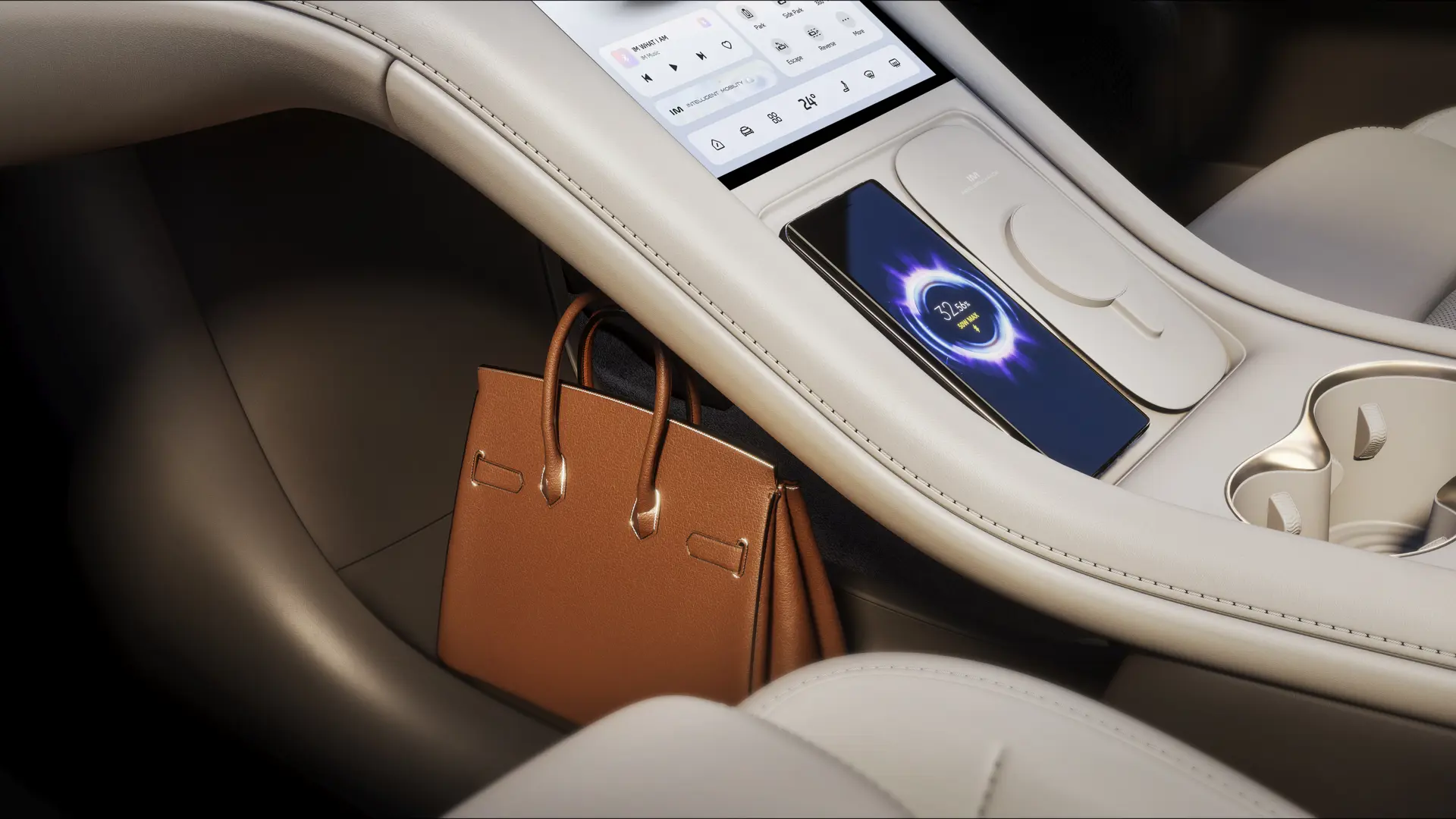 Front Storage LHD Beige