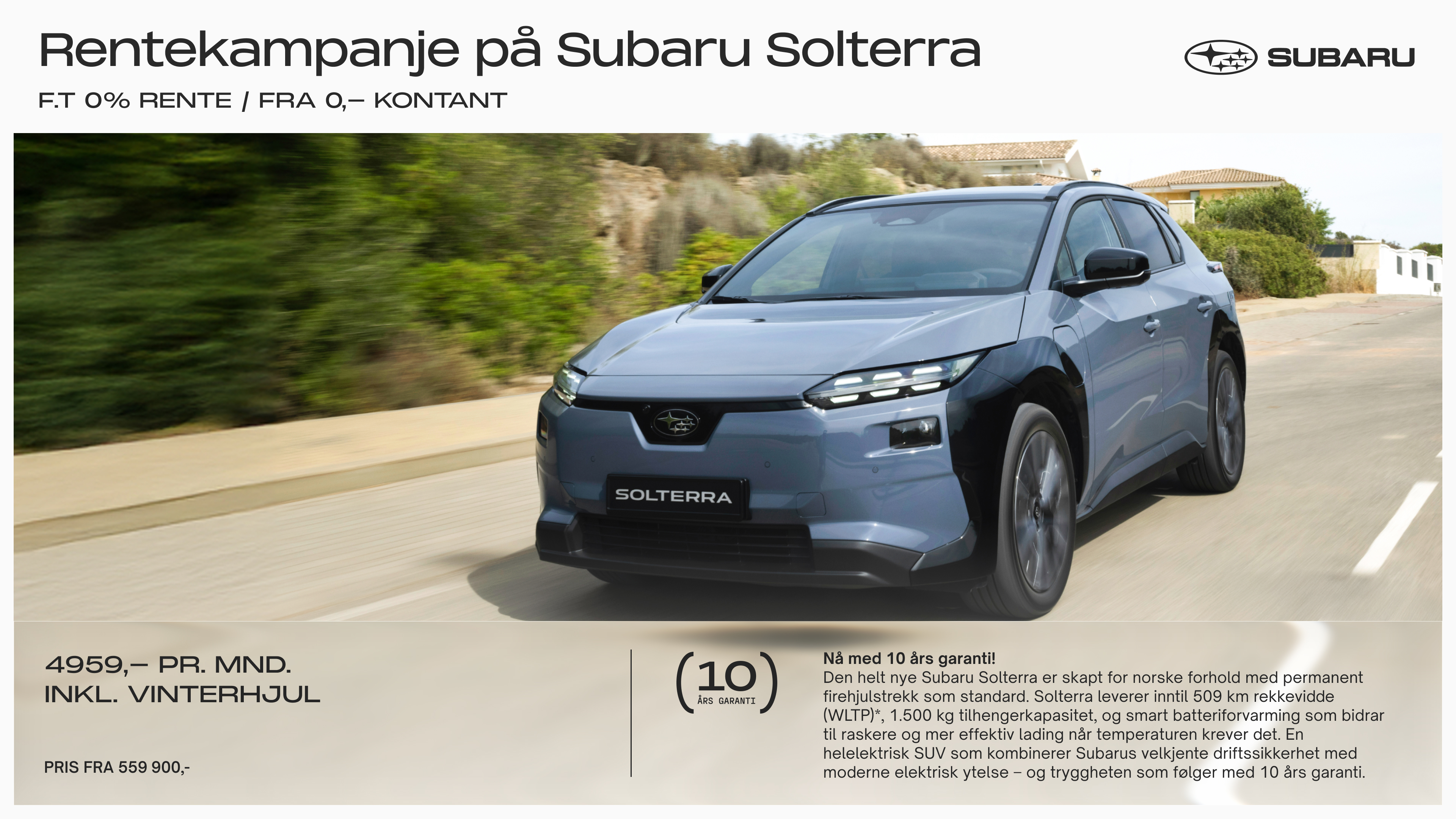 bilde_Subaru Display 4K Solterra 3840X2160 Lån