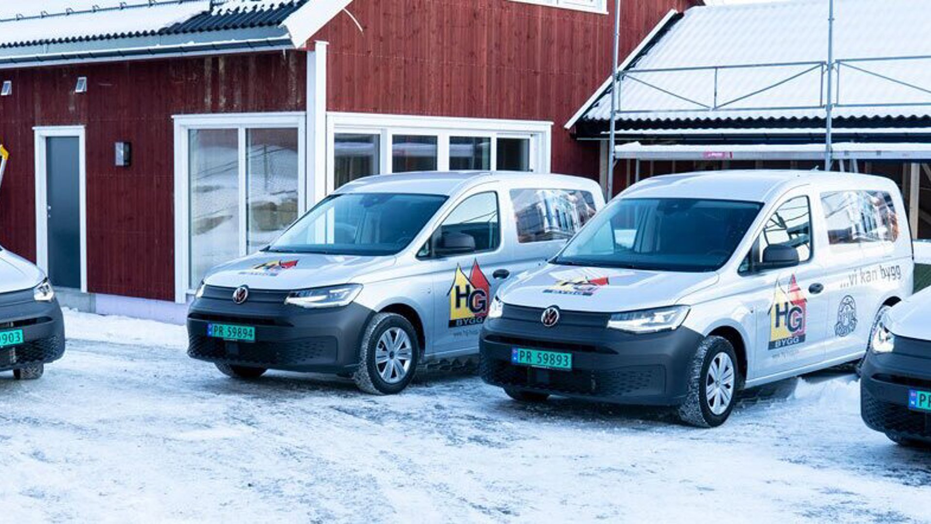 Foto_Første med Caddy Cargo